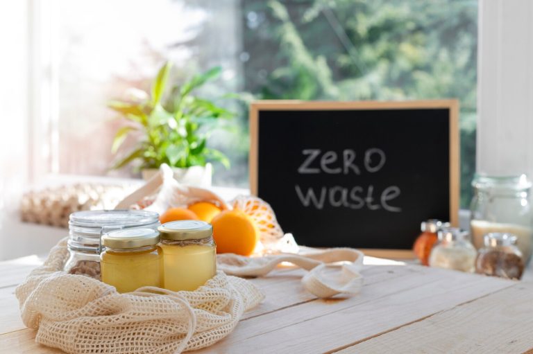zero waste kitchen setup
